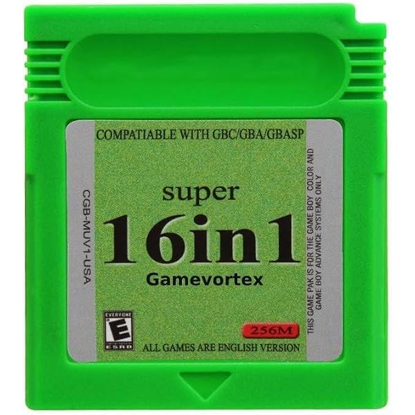 Amazon.com: Super Cartridge 20 in 1 Game Boy Color GBC 16bits